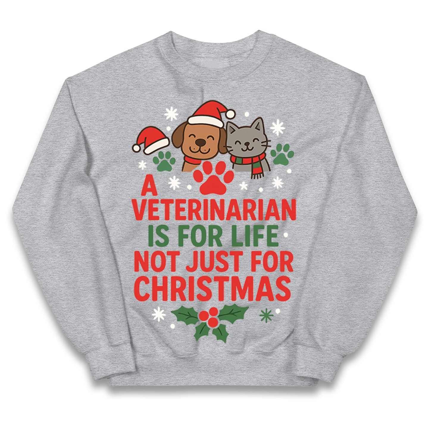 Veterinarian Christmas Kids Jumper
