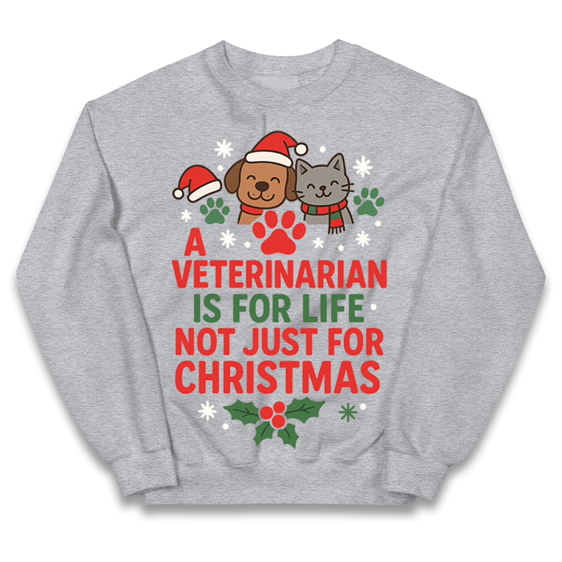 Veterinarian Christmas Kids Jumper