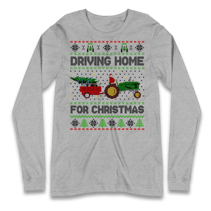John Deere Christmas Longsleeve T Shirt 