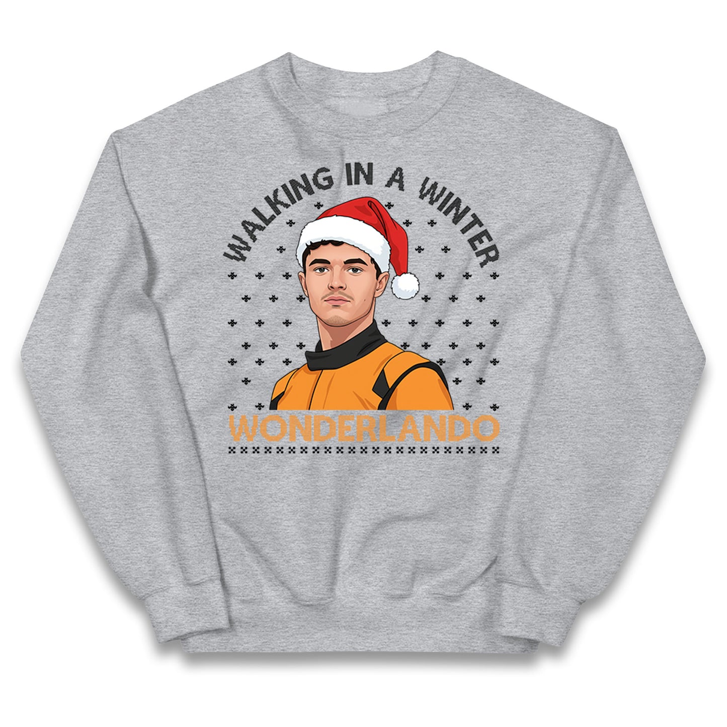 Lando Norris Christmas Kids Jumper