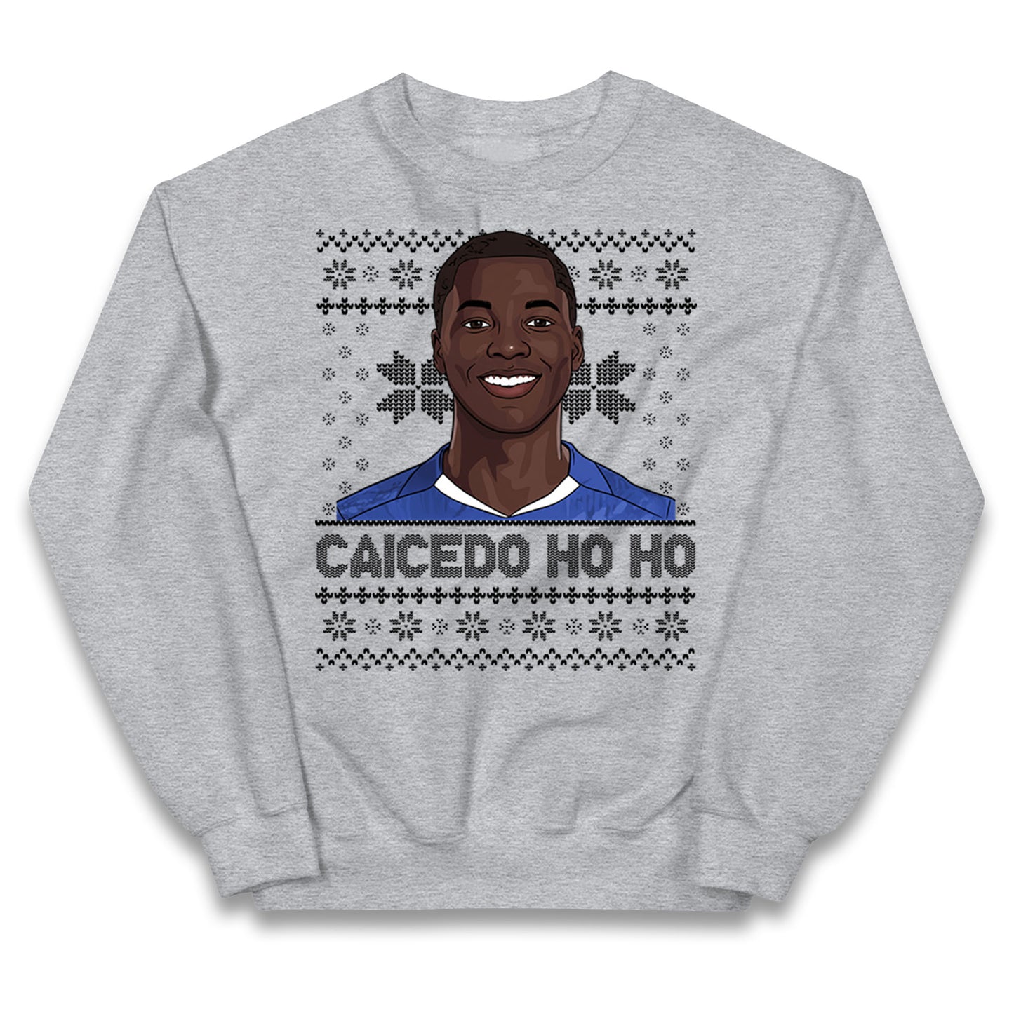 Moises Caicedo Christmas Kids Jumper