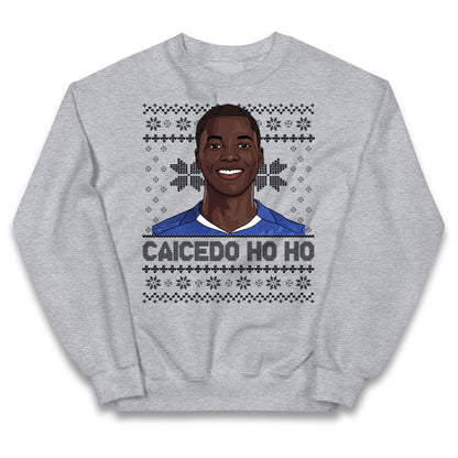 Moises Caicedo Christmas Kids Jumper