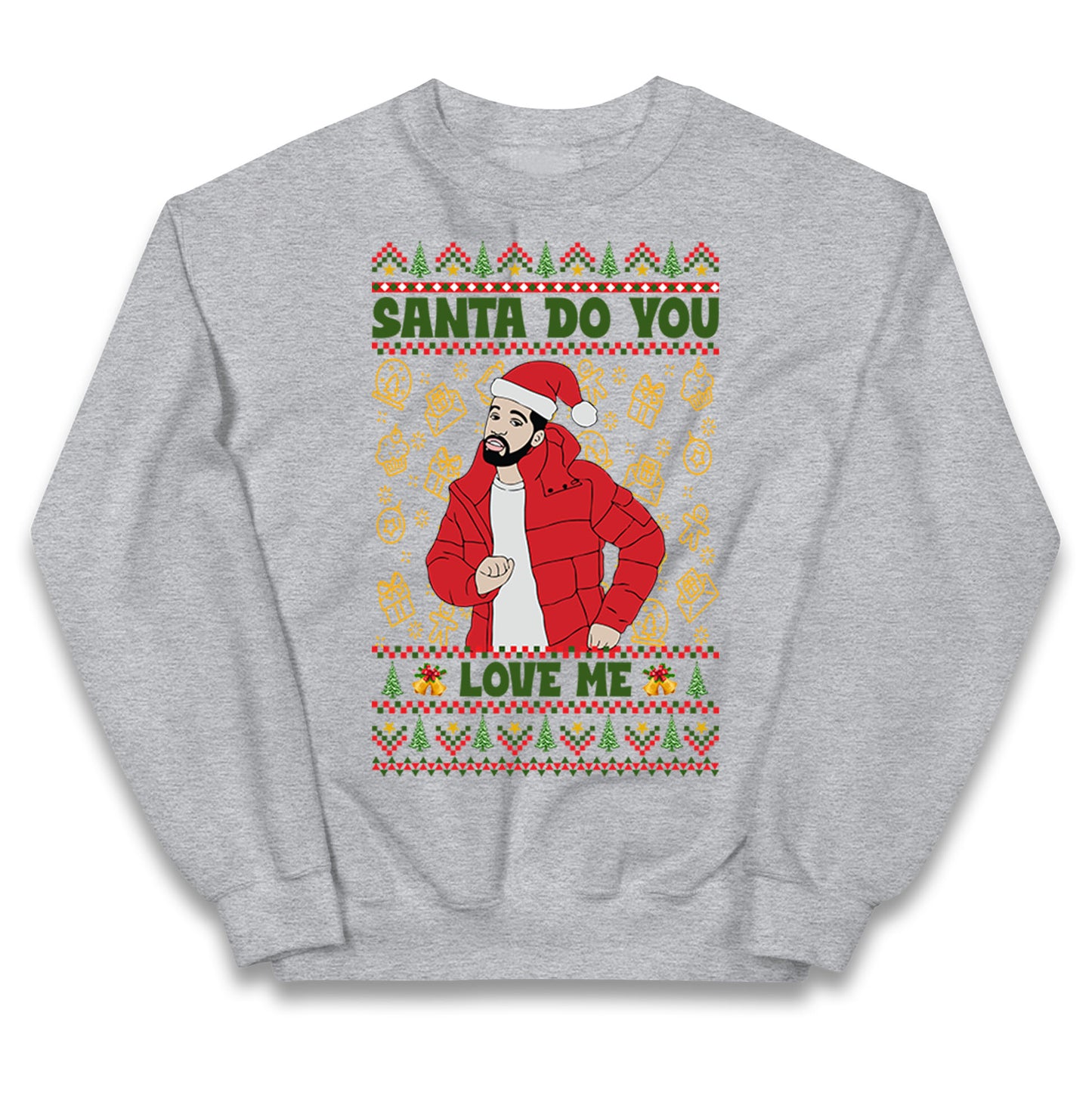 drake christmas jumper