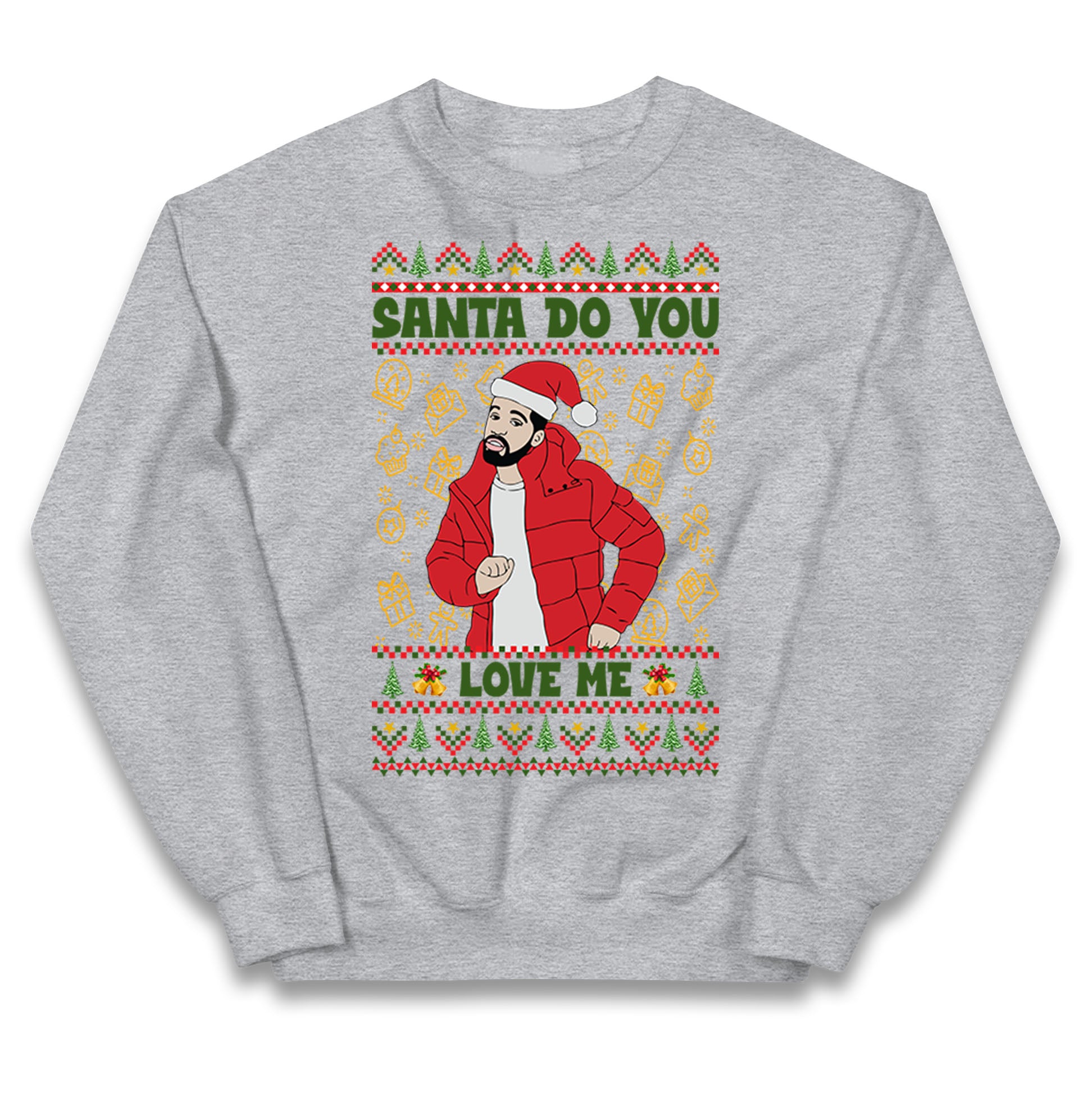 drake christmas jumper