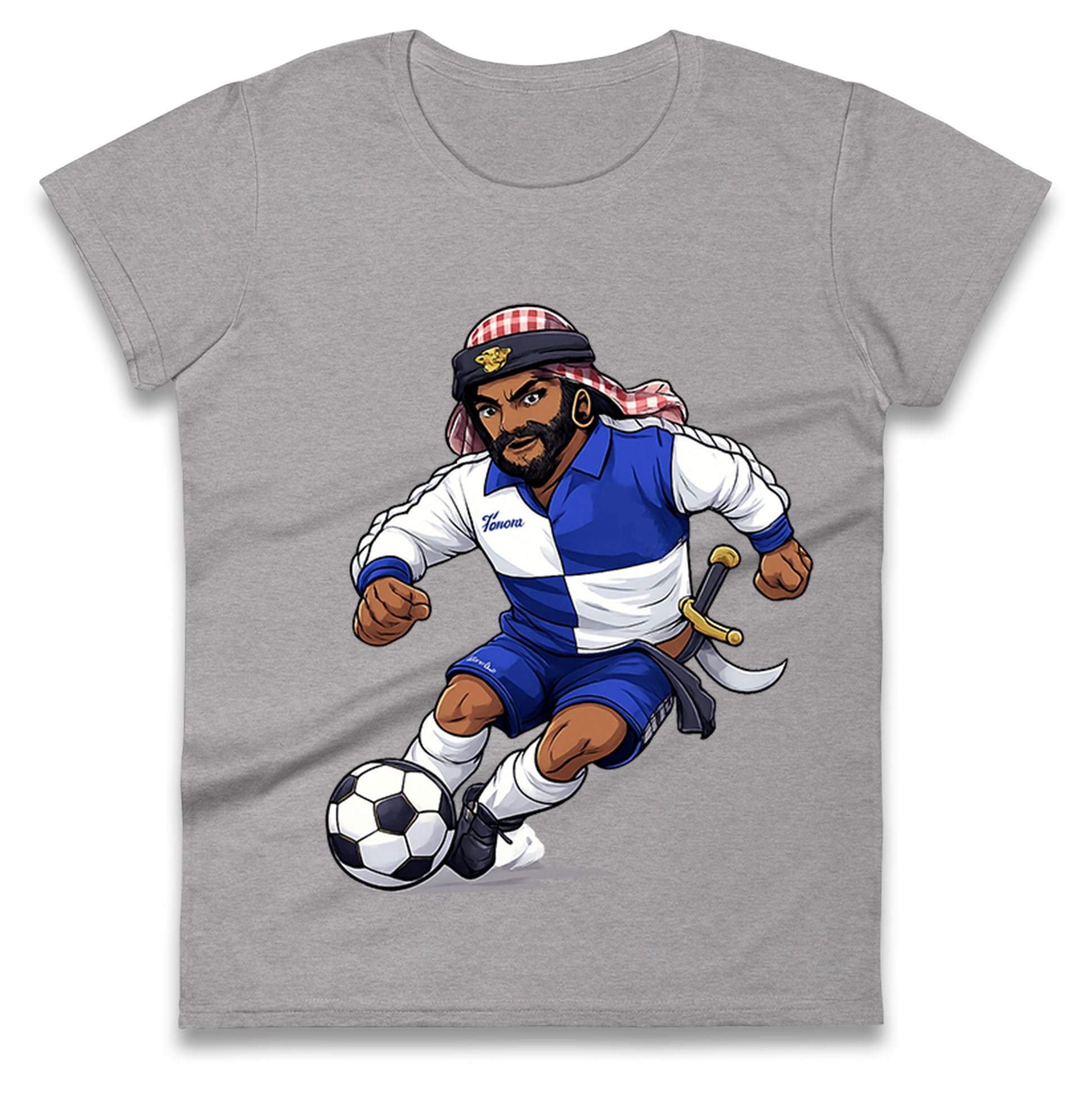 Rovers Retro Football Ladies T Shirt