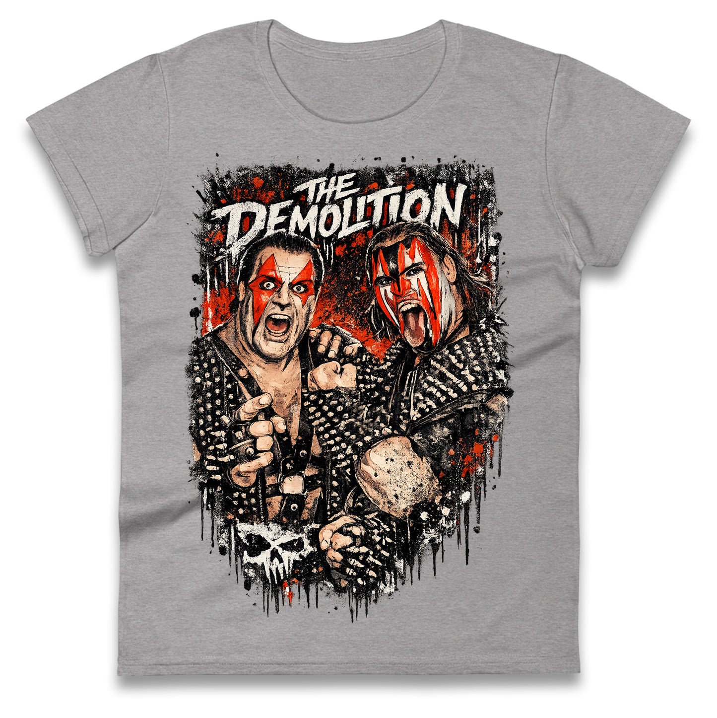 The Demolition Pro Wrestling Ladies T Shirt