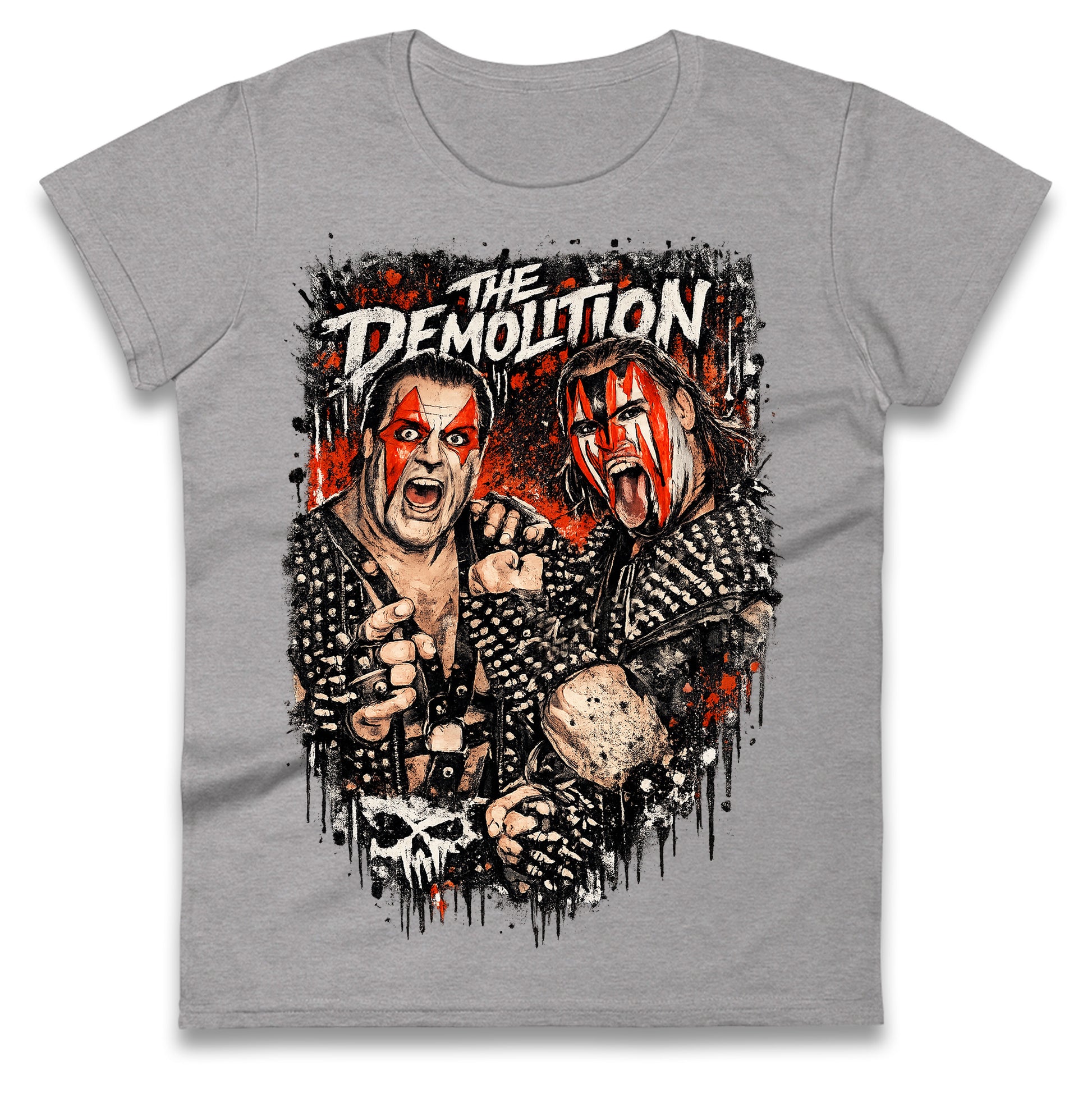 The Demolition Pro Wrestling Ladies T Shirt