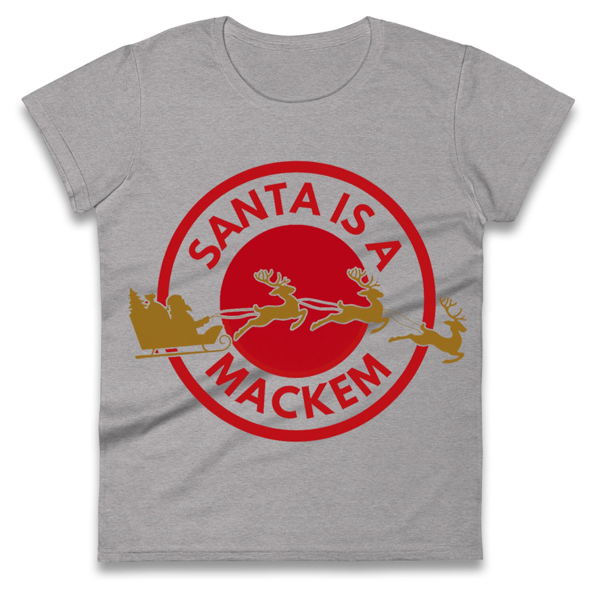 Sunderland AFC Christmas Ladies T Shirt