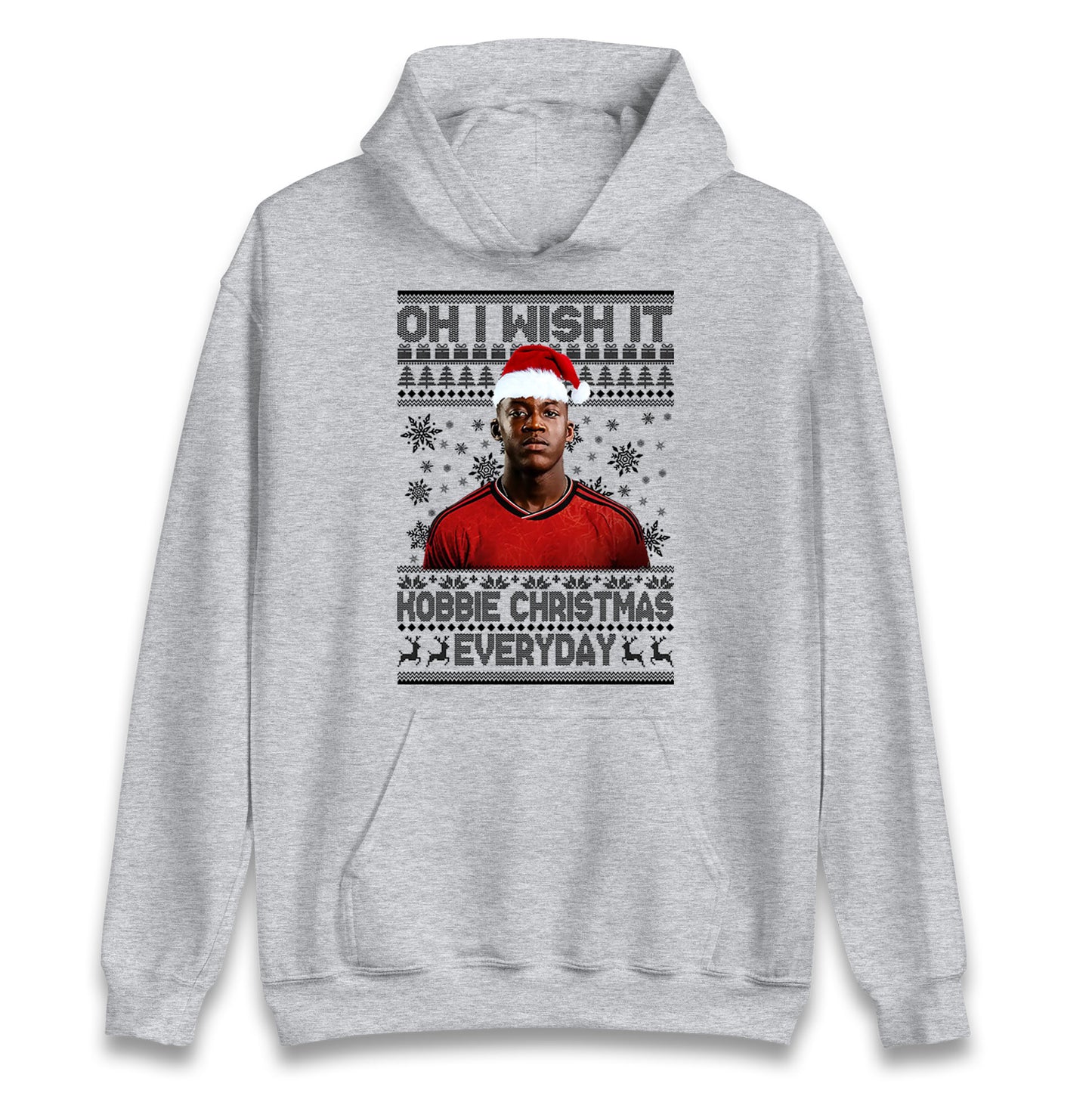 Kobbie Mainoo Christmas Hoodie