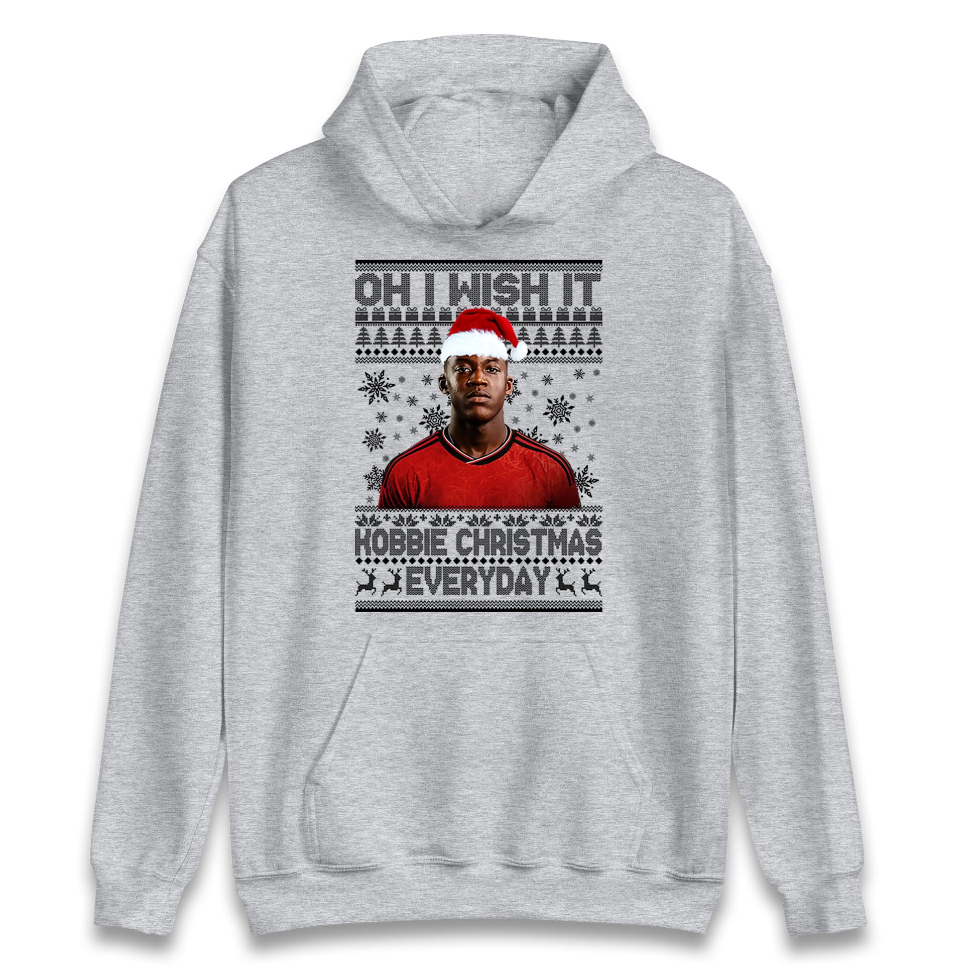 Kobbie Mainoo Christmas Hoodie