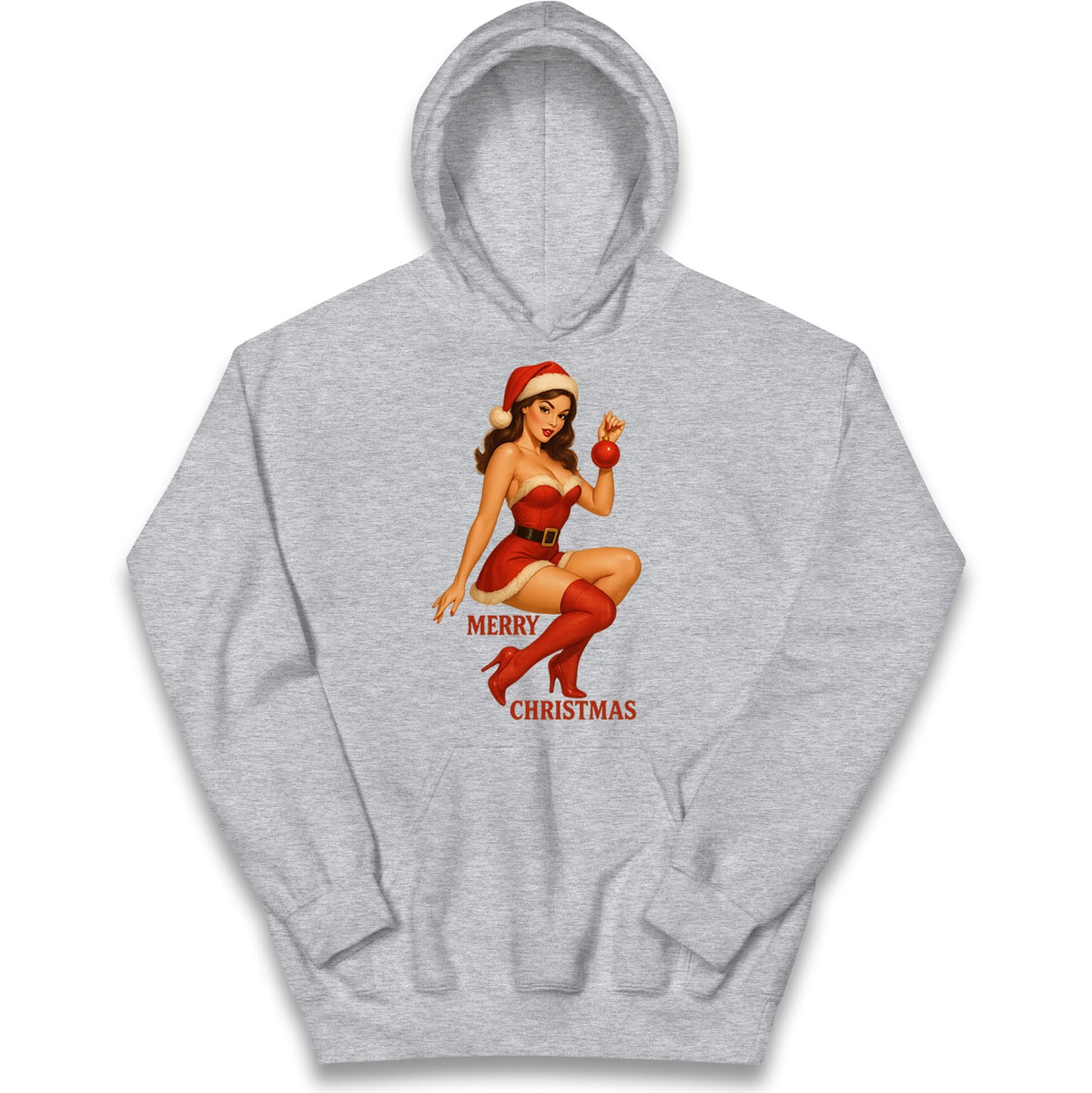 Merry Christmas Sexy Christmas Kids Hoodie
