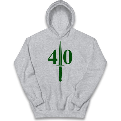 40 Commando Kids Hoodie