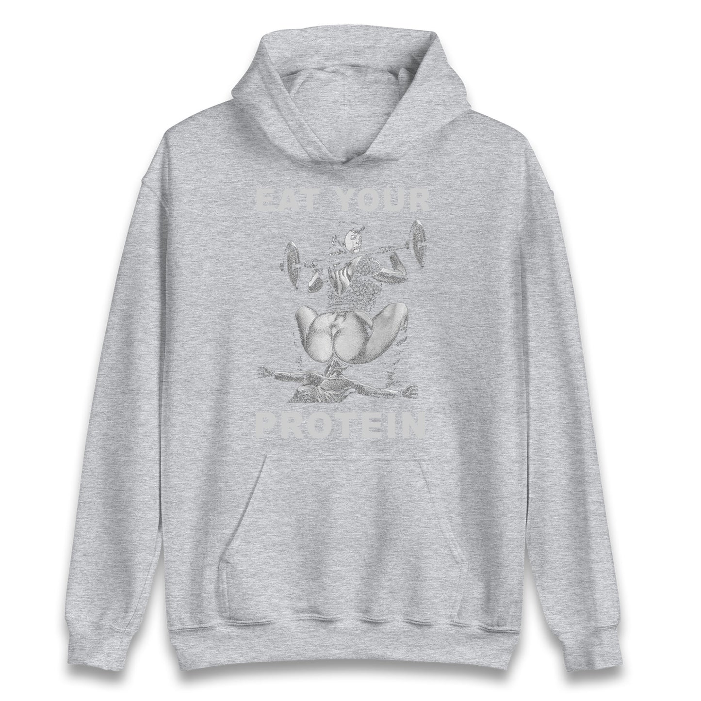 Breakfast Of Champions Eat Your Protein SarcasticHoodie