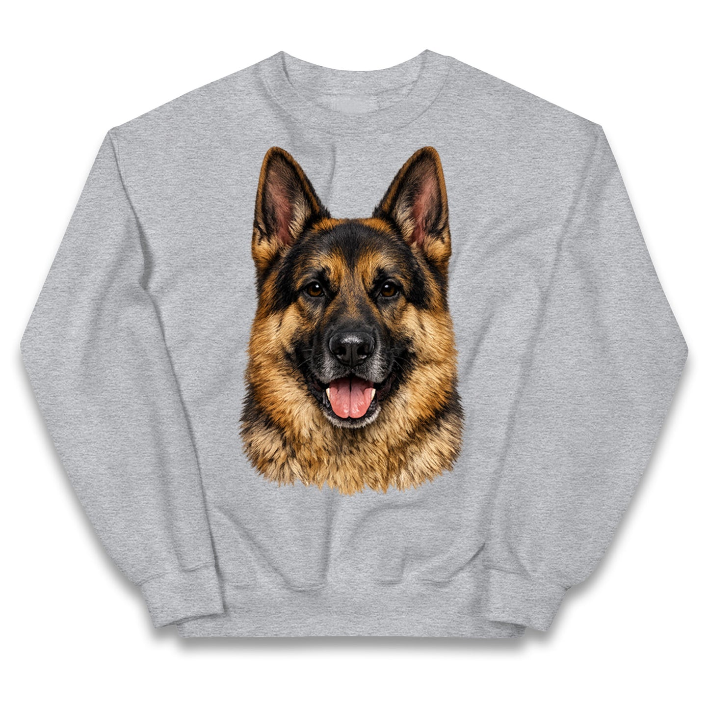 German Shepherd Dog Face Kids Jumper 