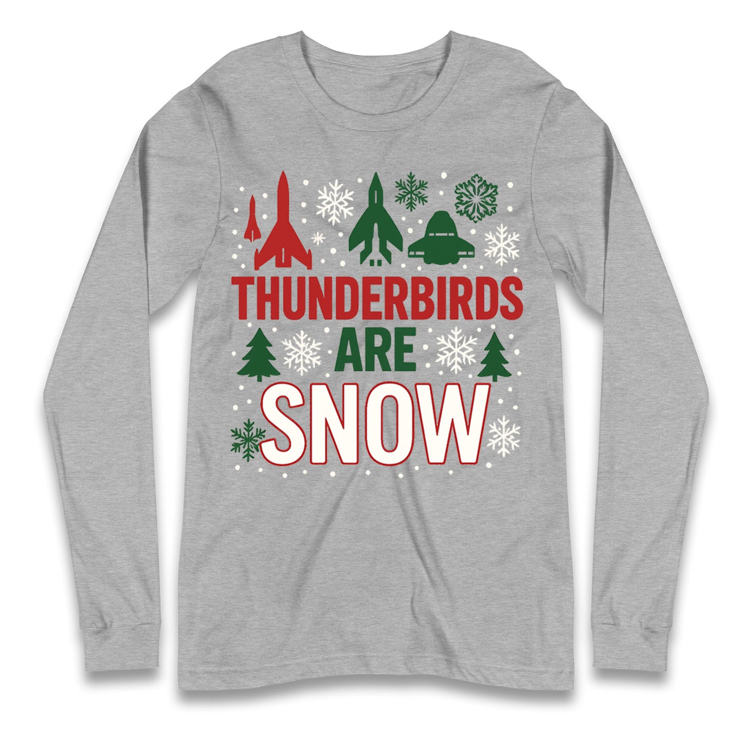 Thunderbirds Christmas Longsleeve T Shirt