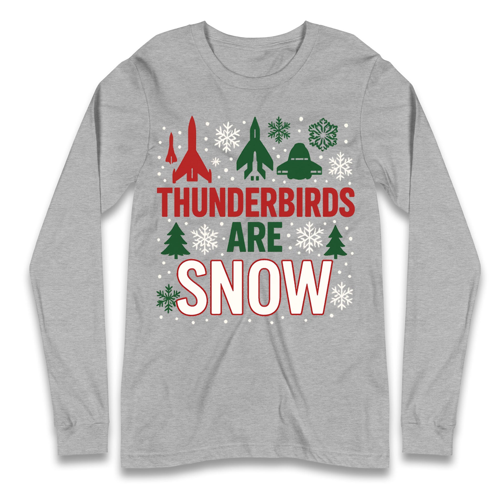 Thunderbirds Christmas Longsleeve T Shirt