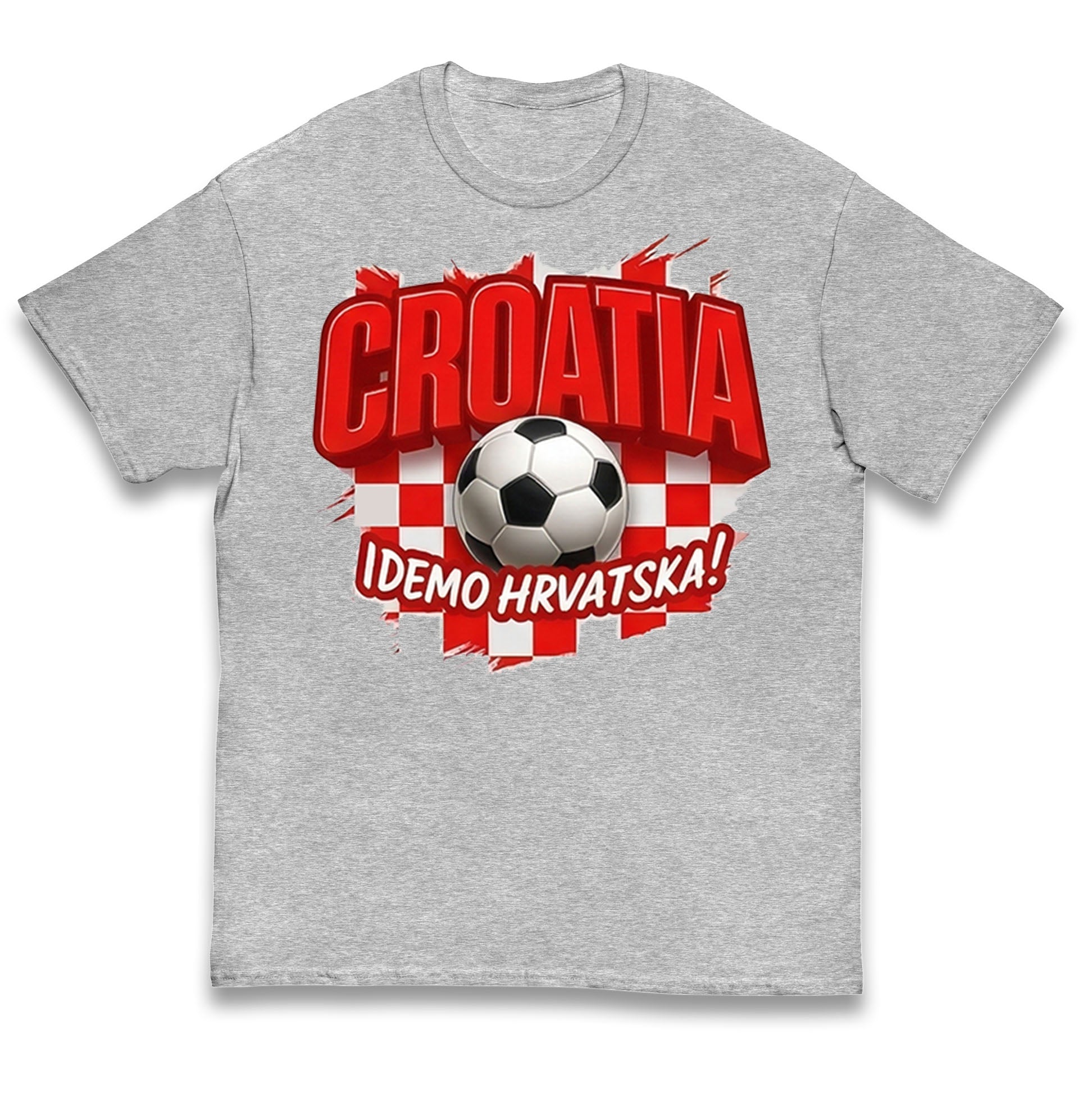 Croatia Retro World Cup Kids T Shirt 