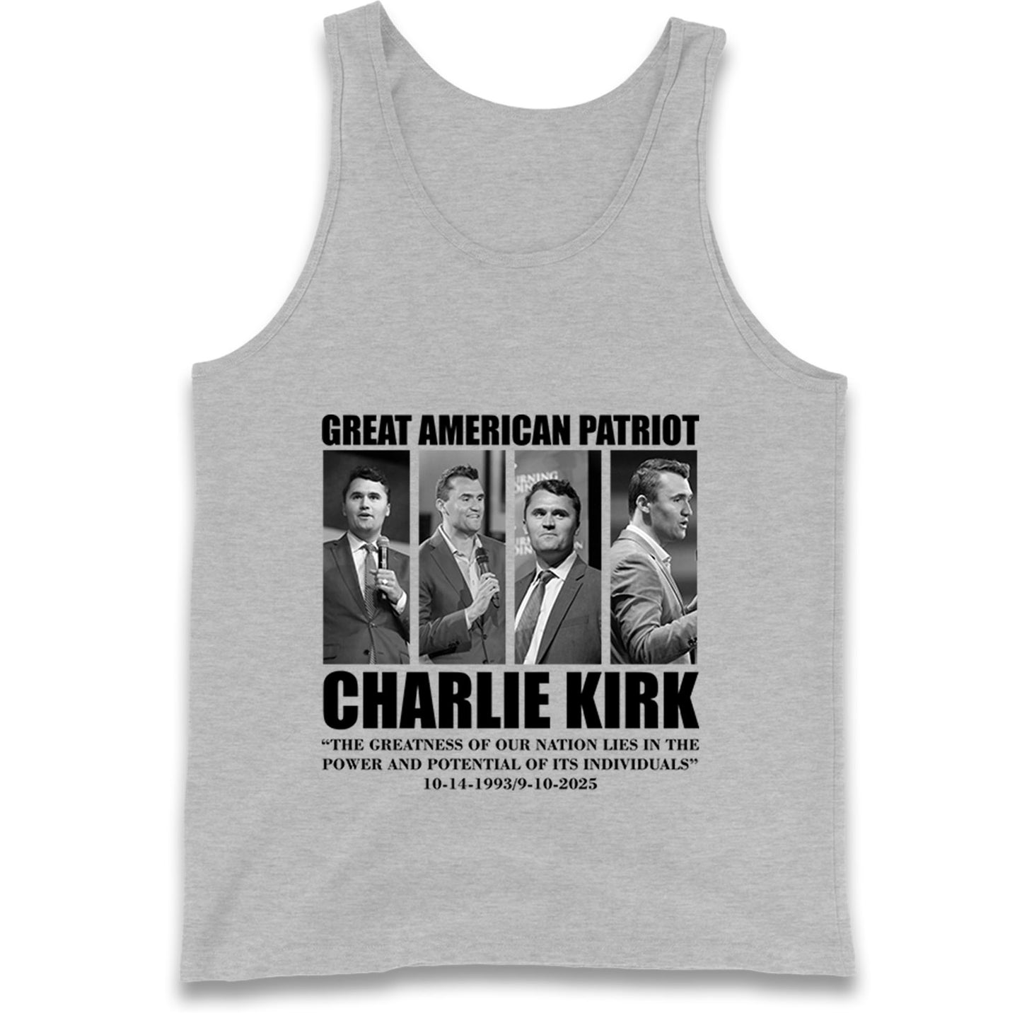 Charlie Kirk Tank Top