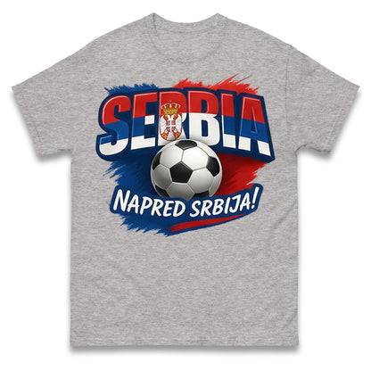 Serbia Retro World Cup T Shirt