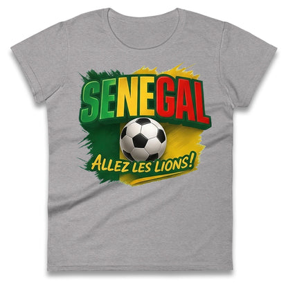 Senegal Retro World Cup Ladies T Shirt