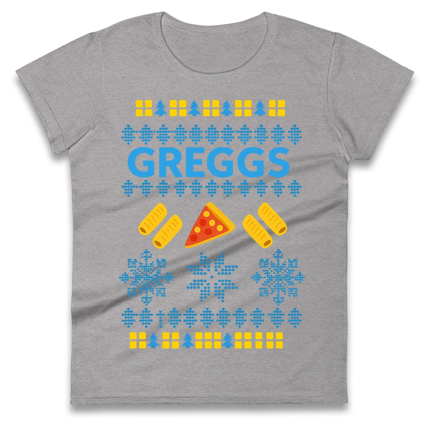 Greggs Christmas Ladies T Shirt