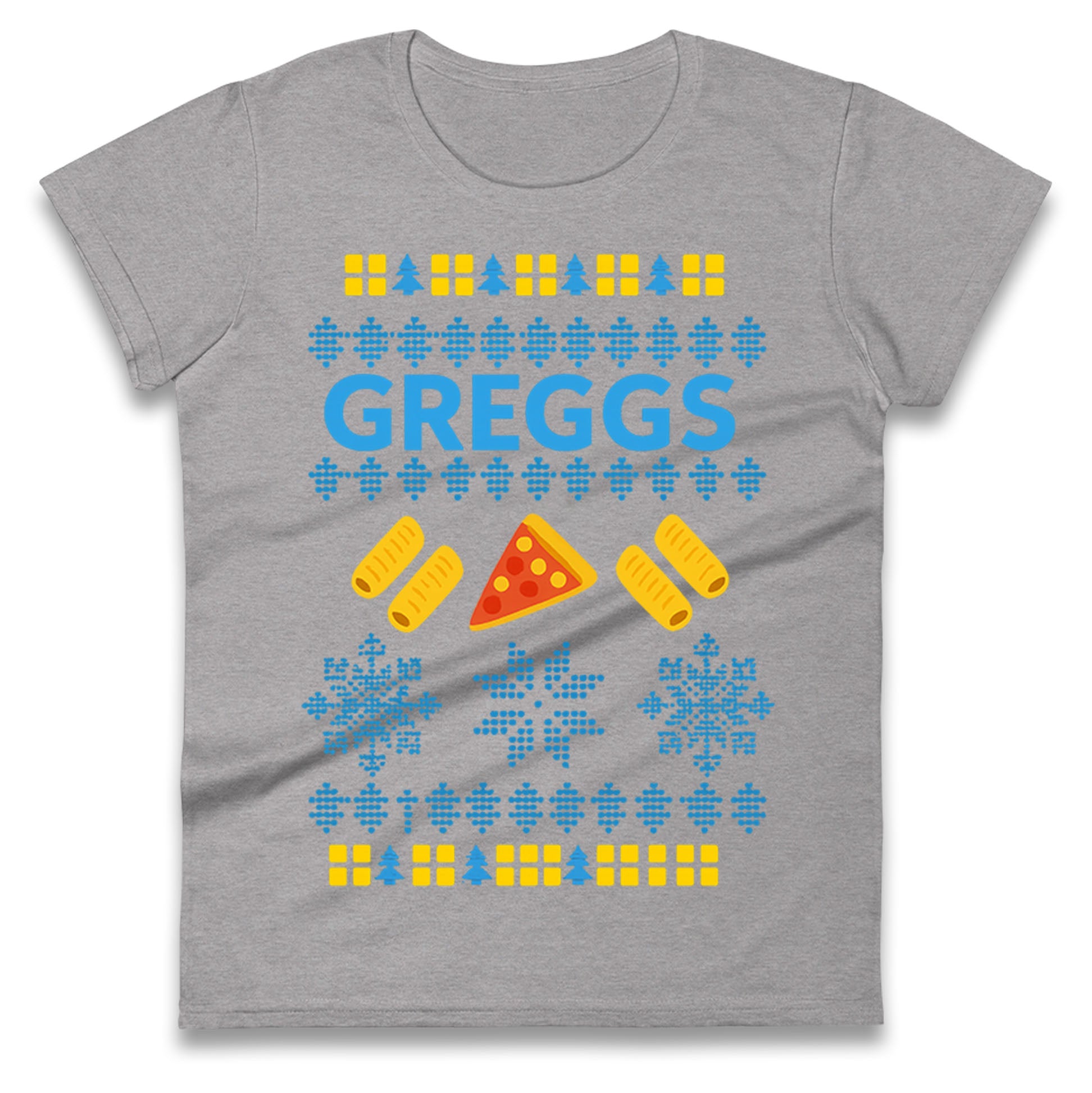 Greggs Christmas Ladies T Shirt