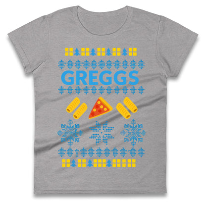 Greggs Christmas Ladies T Shirt