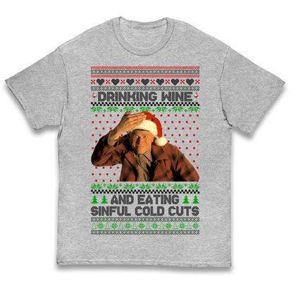 Ed Gein Wine Christmas Kids T Shirt