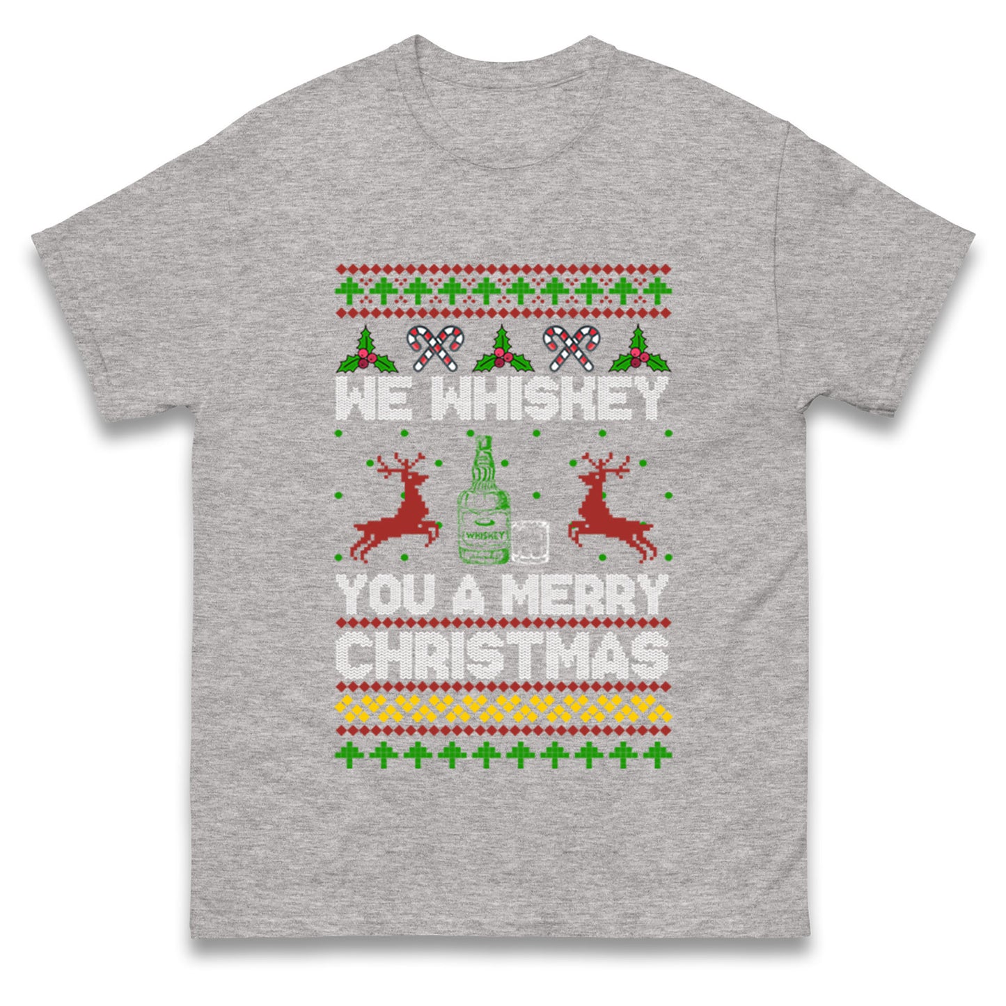 whisky Christmas T Shirt