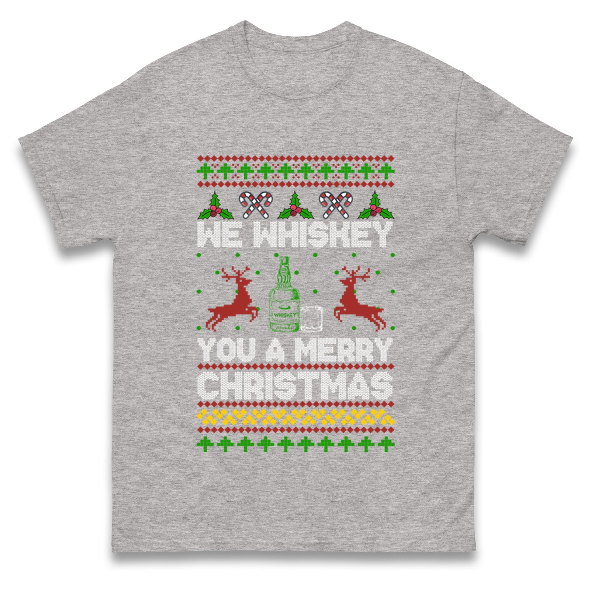 whisky Christmas T Shirt