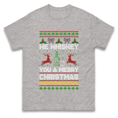 whisky Christmas T Shirt