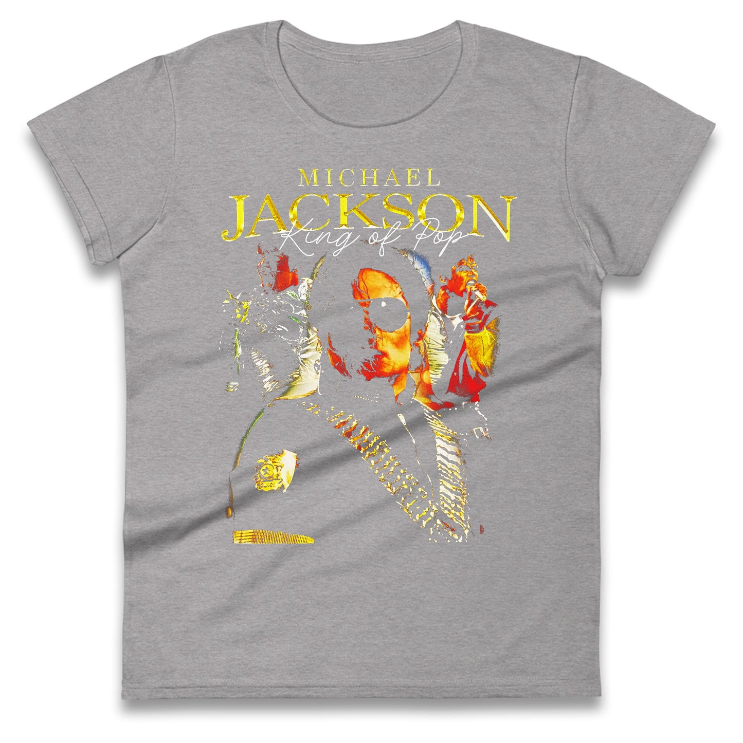 King Of Pop Ladies T Shirt