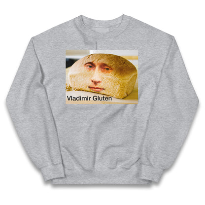 Vladimir Gluten Meme Inappropriate Gluten Tolerant Kids Jumper