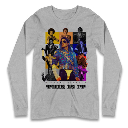 Michael Jackson This Is It Longsleeve T Shirt
