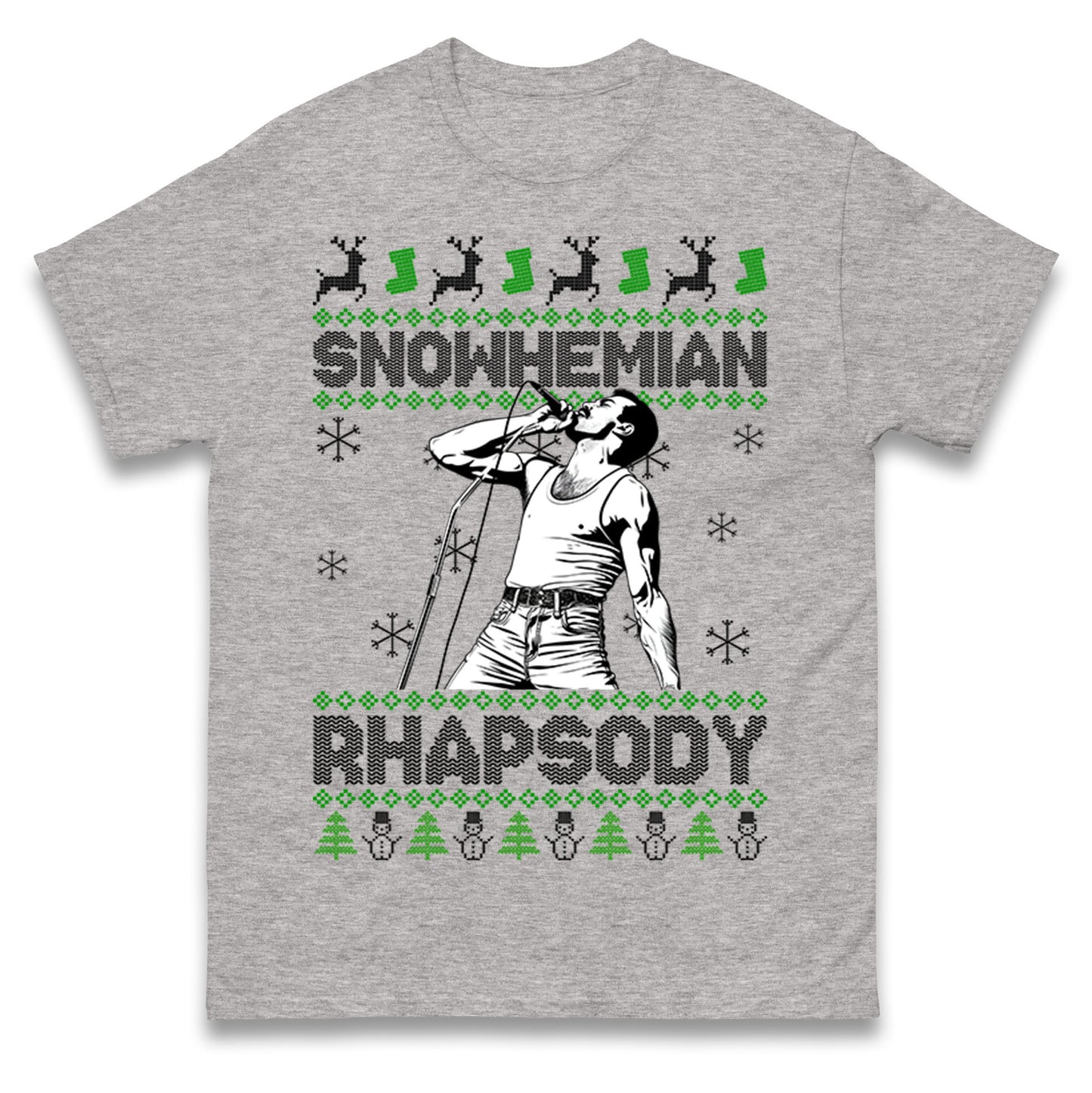 Freddie Mercury Christmas T Shirt