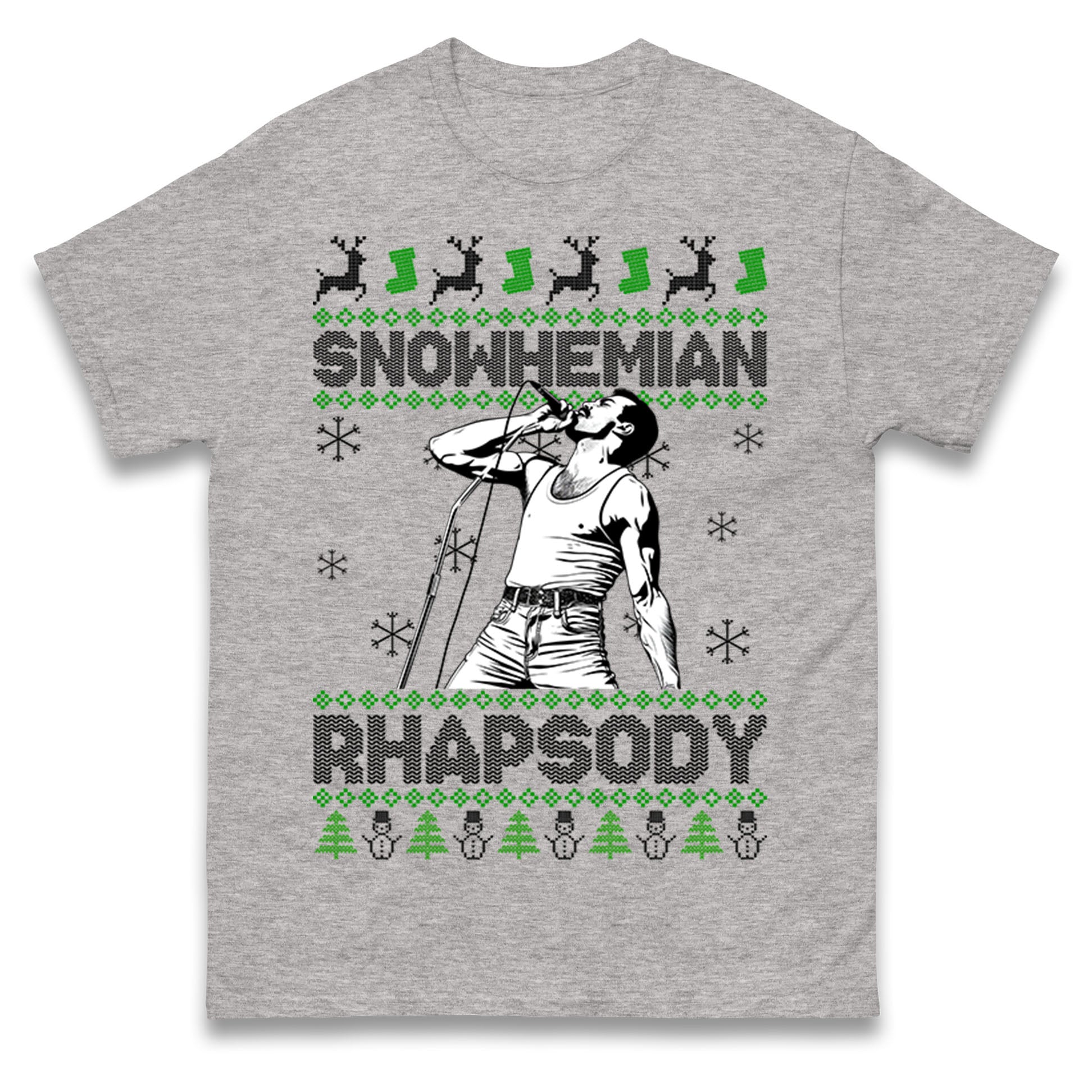 Freddie Mercury Christmas T Shirt