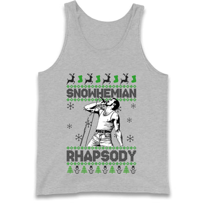 Freddie Mercury Christmas Tank Top