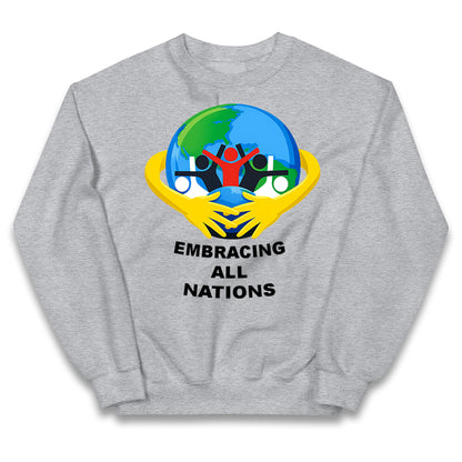 Embracing All Nations Kids Jumper