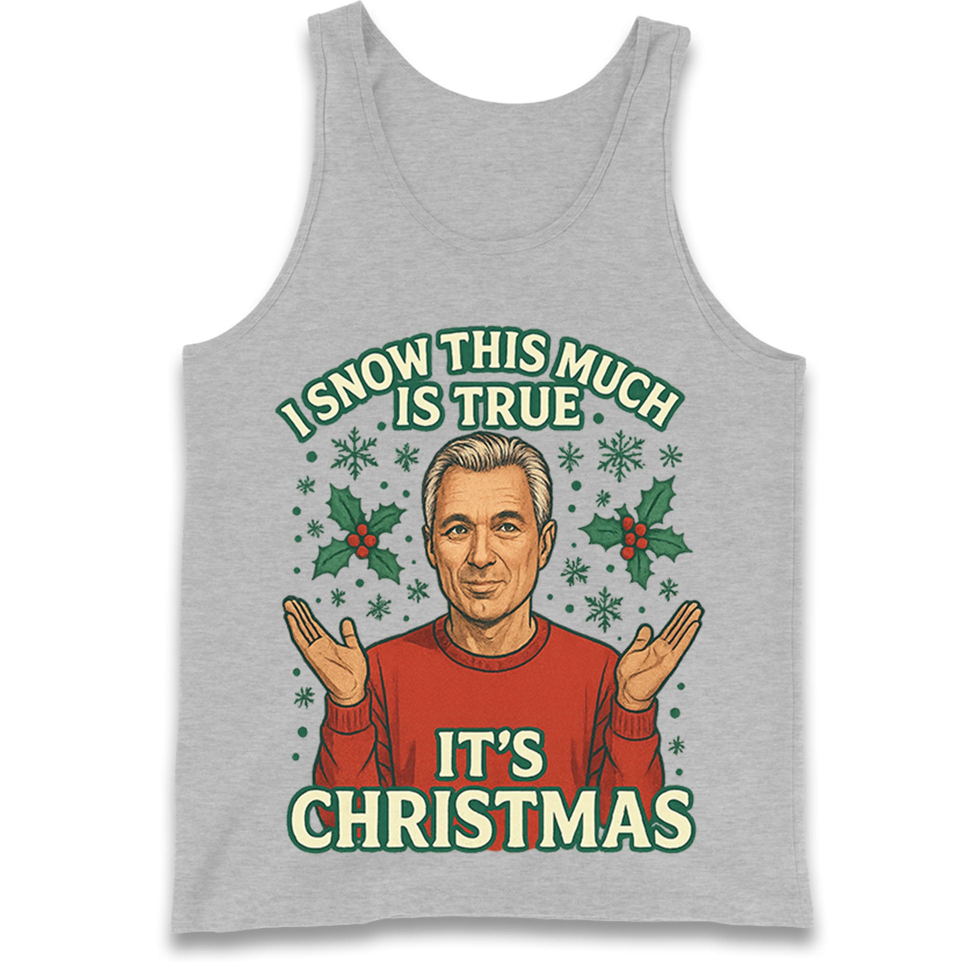 Martin Kemp Christmas Tank Top