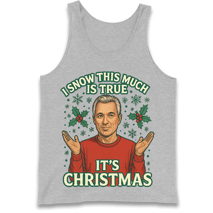 Martin Kemp Christmas Tank Top