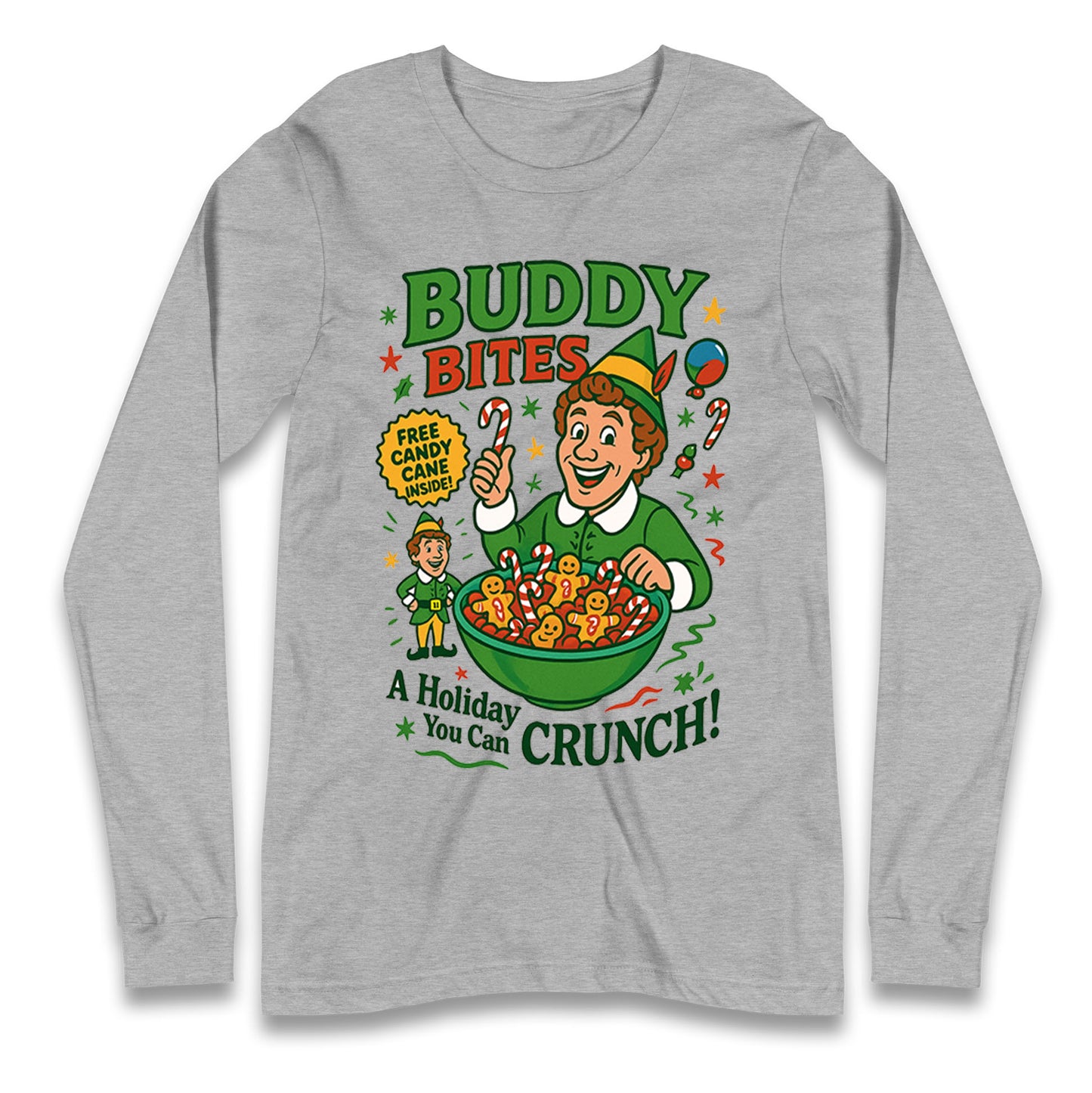 Elf Christmas Longsleeve T Shirt