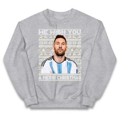 lionel messi christmas jumper