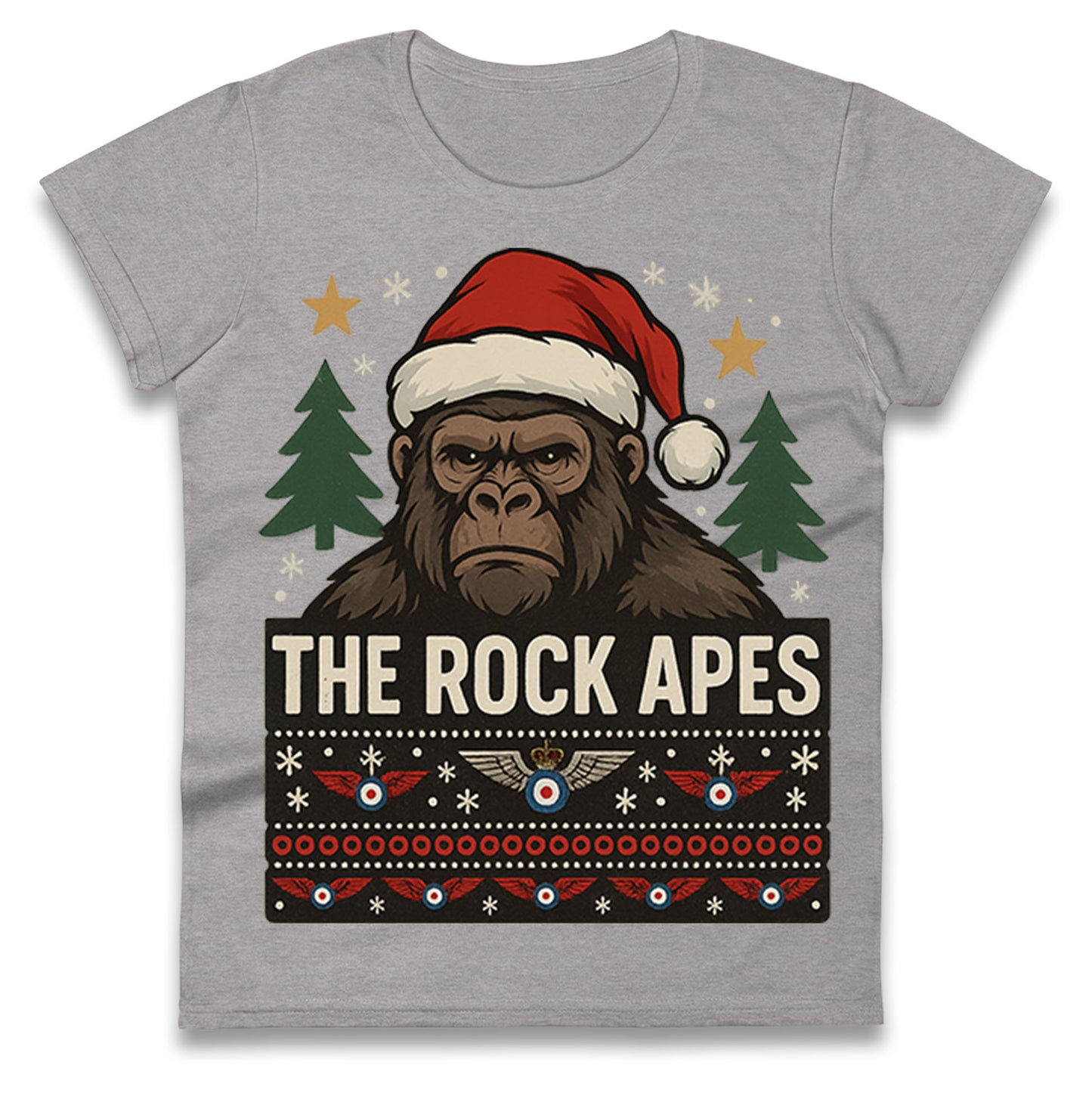 RAF Regiment Christmas Ladies T Shirt