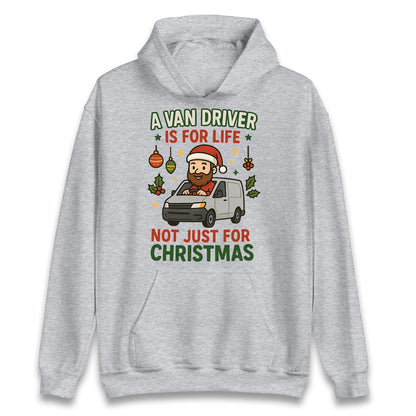Van Driver Christmas Hoodie
