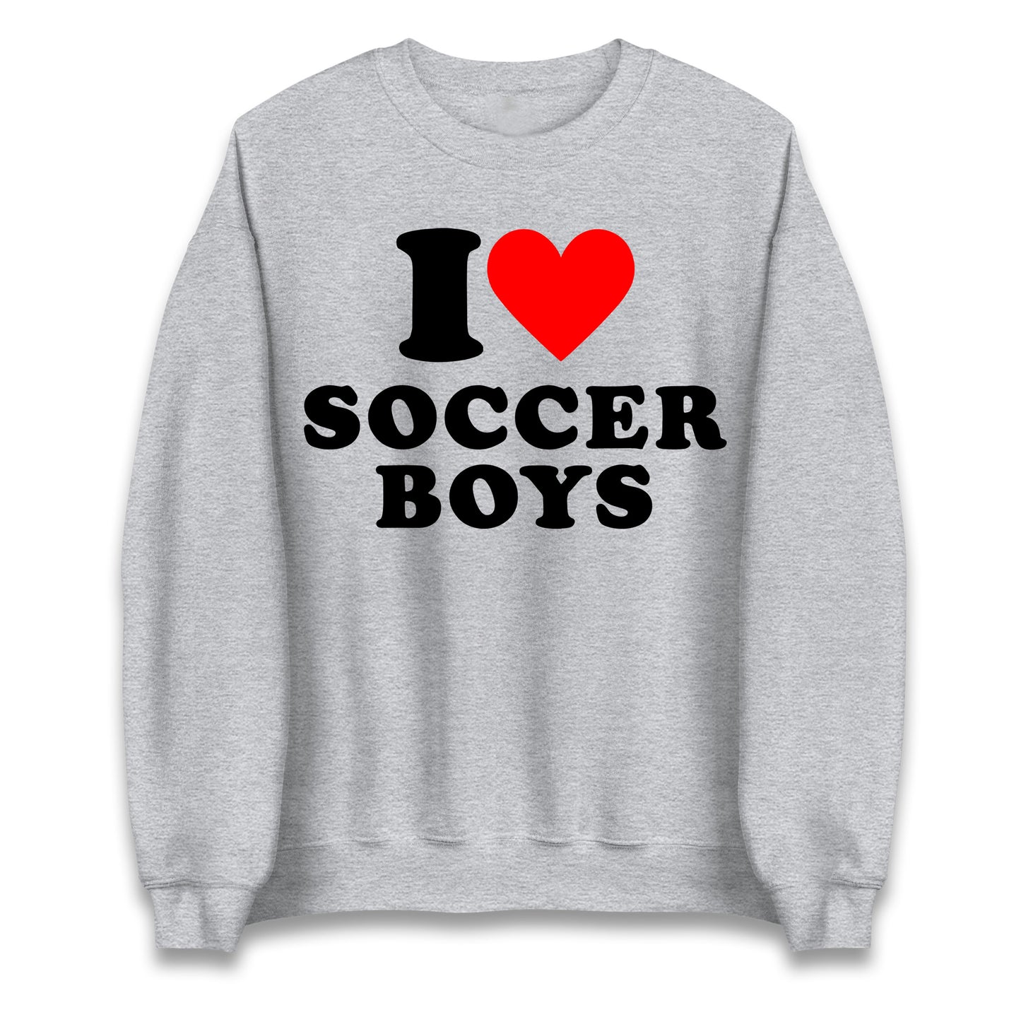 I Love Soccer Boys Jumper
