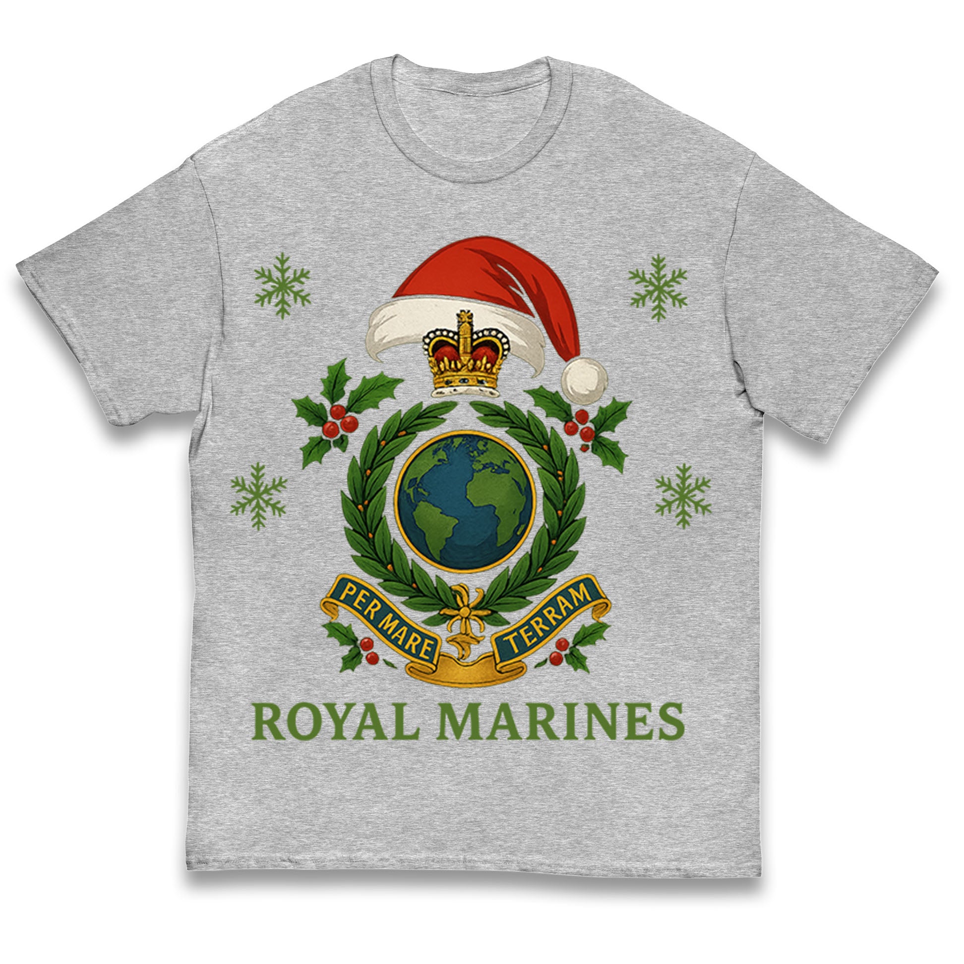 Royal Marines Christmas Kids T Shirt