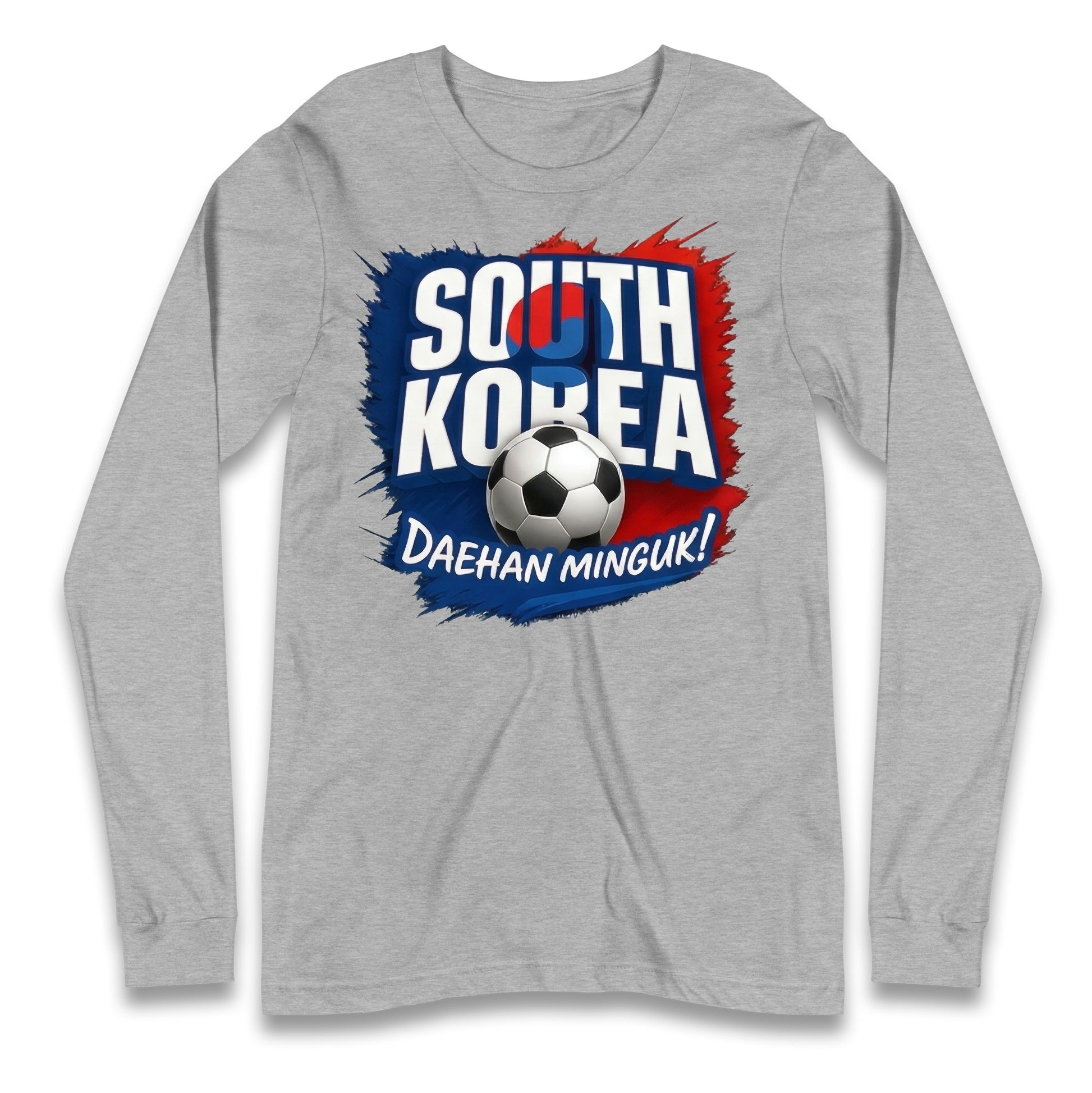 South Korea Football Longsleeve T Shirt
