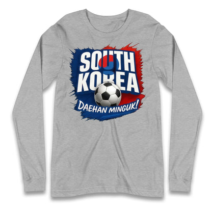 South Korea Football Longsleeve T Shirt