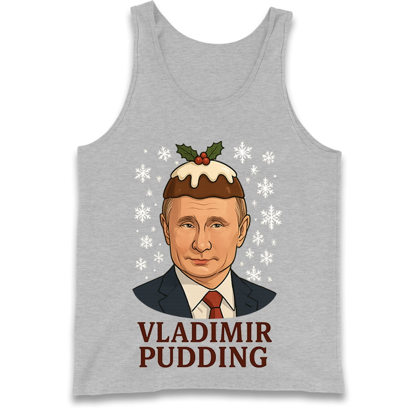 Vladimir Putin Christmas Tank Top