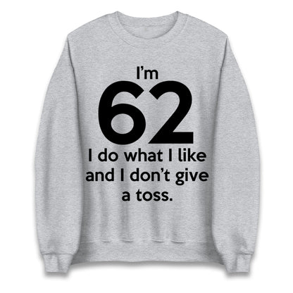 62nd Birthday Jumper 